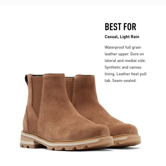 Sorel Women's Lennox Chelsea Waterproof Boot! - Picture 3 of 7